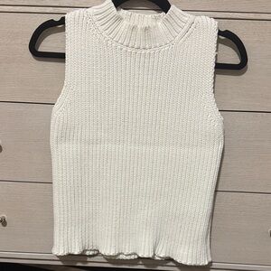 MaxMara Cadine Mock Neck Knit Tabk